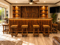 12ft Handcrafted Wood Bar