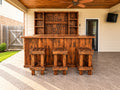 8ft Custom Wood Bar
